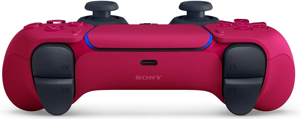 Геймпад бездротовий Sony PlayStation 5 DualSense Cosmic Red (1000050249) - мініатюра 4