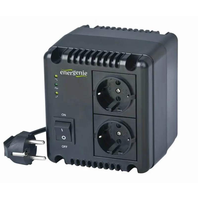 Стабілізатор EnerGenie EG-AVR-1001 1000VA - мініатюра 2