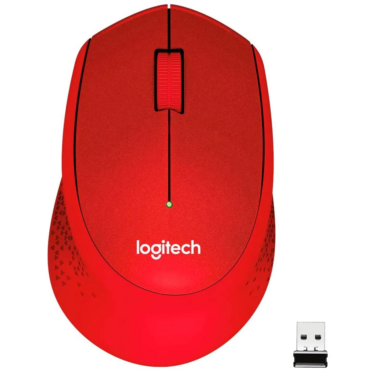 Миша бездротова Logitech M330 Silent Plus Red (910-004911) - мініатюра 11