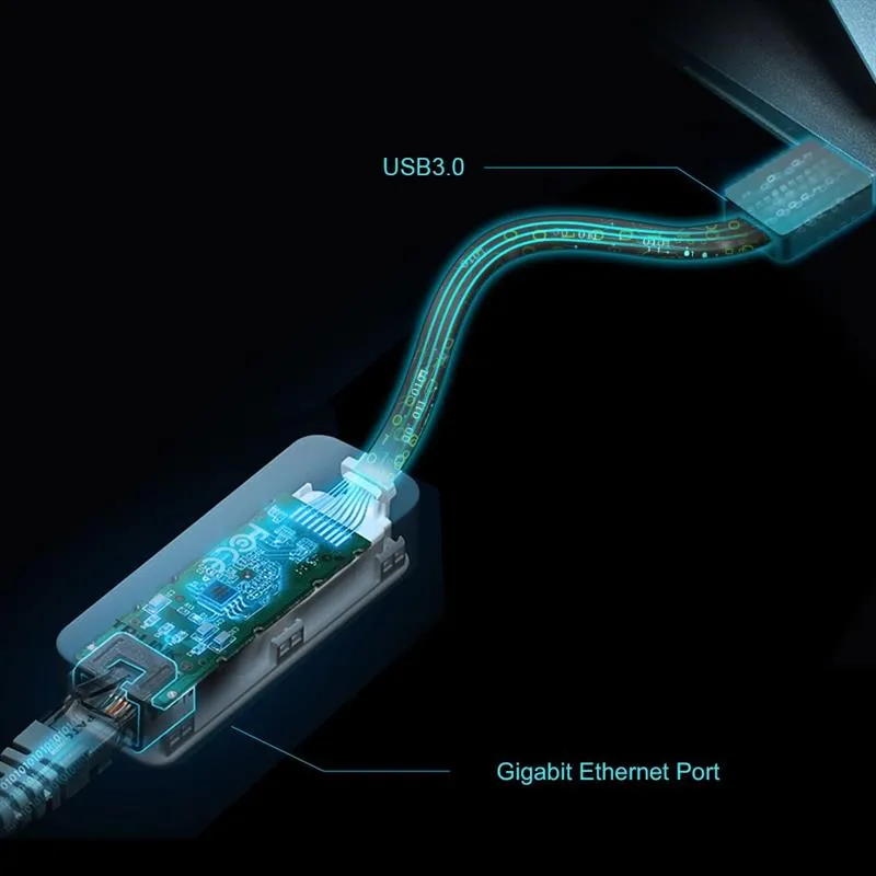 Мережевий адаптер TP-Link UE306 - мініатюра 7
