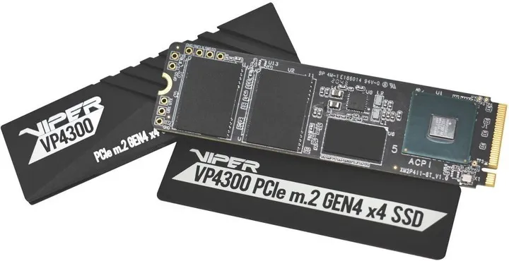 Накопичувач SSD 2TB Patriot VP4300 M.2 2280 PCIe 4.0 x4 3D TLC (VP4300-2TBM28H) - мініатюра 4
