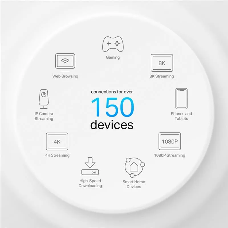 WiFi Mesh-система TP-Link Deco X50-PoE(1-pack) - мініатюра 8