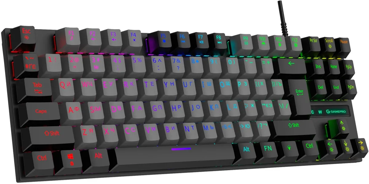 Клавіатура GamePro MK100B Black - мініатюра 2