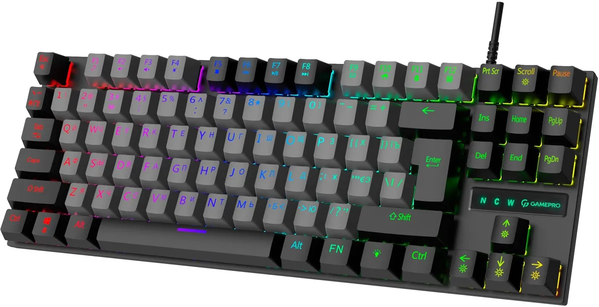 Клавіатура GamePro MK100B Black - мініатюра 3