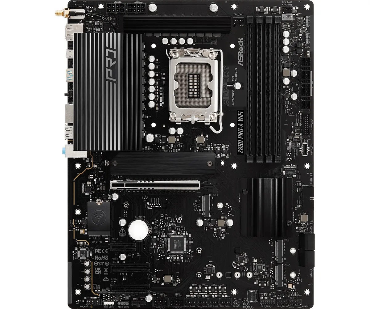 Материнська плата ASRock Z890 Pro-A WiFi Socket AM5 - мініатюра 2