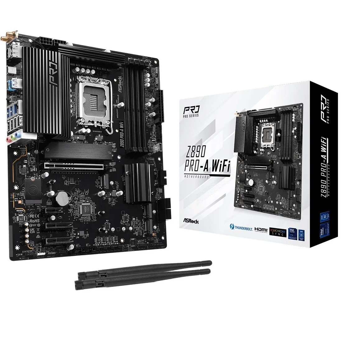Материнська плата ASRock Z890 Pro-A WiFi Socket AM5 - мініатюра 6
