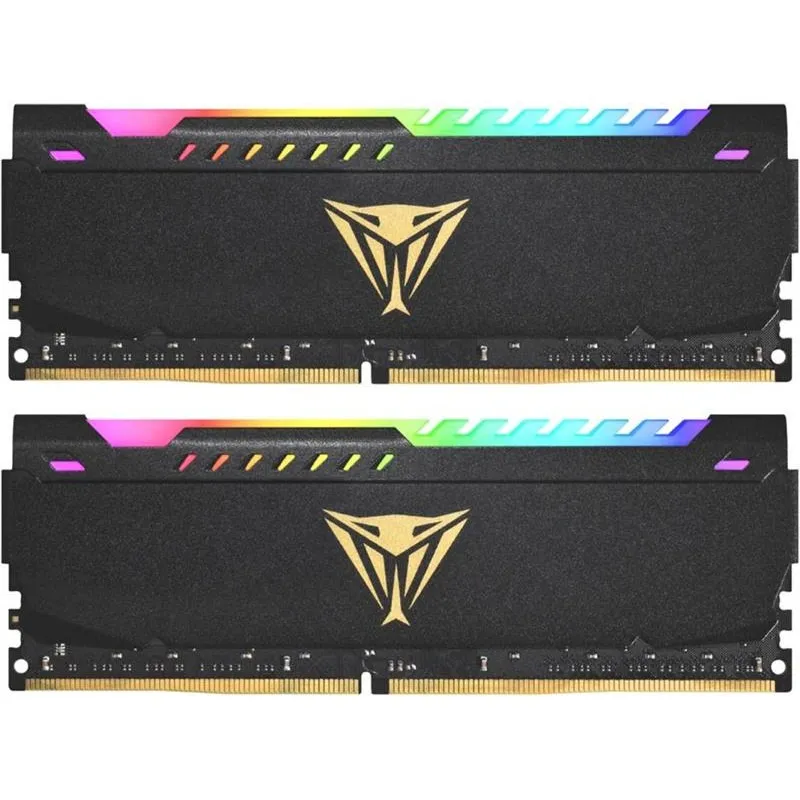 Модуль пам`яті DDR4 2x32GB/3600 Patriot Viper Steel RGB Black (PVSR464G360C0K) - мініатюра 6