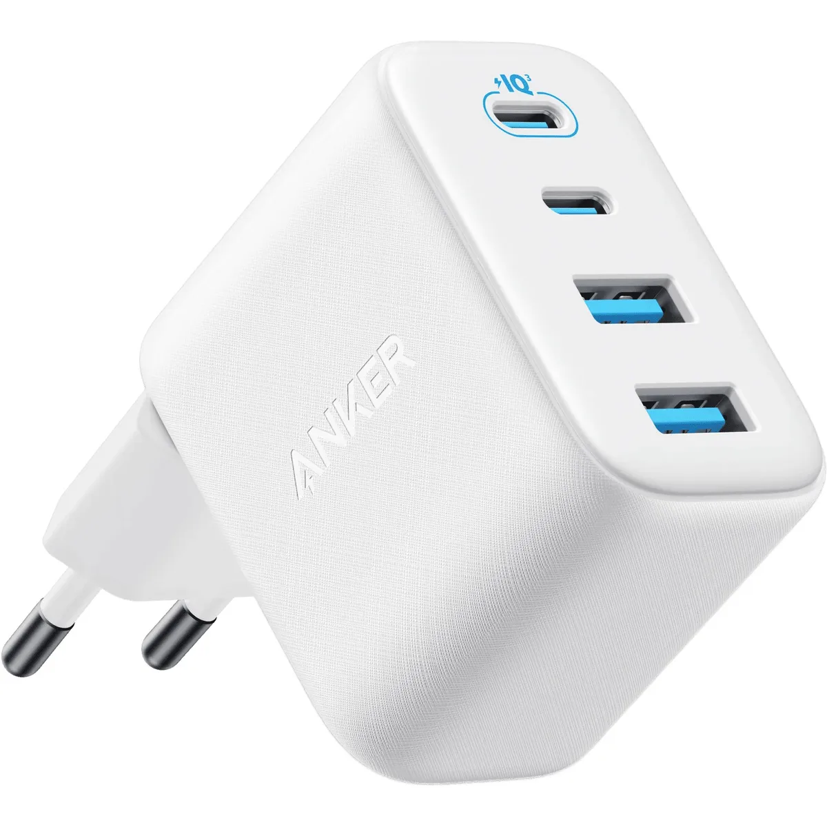 Мережевий зарядний пристрій Anker Zolo Charger 50W, 2xUSB-C, 2xUSB-A, White (A121EG21) - зображення 1