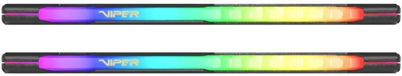 Модуль пам`яті DDR4 2x32GB/3200 Patriot Viper Steel RGB Black (PVSR464G320C8K) - мініатюра 3