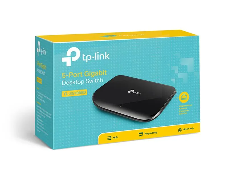 Комутатор мережевий TP-Link TL-SG1005D - мініатюра 5