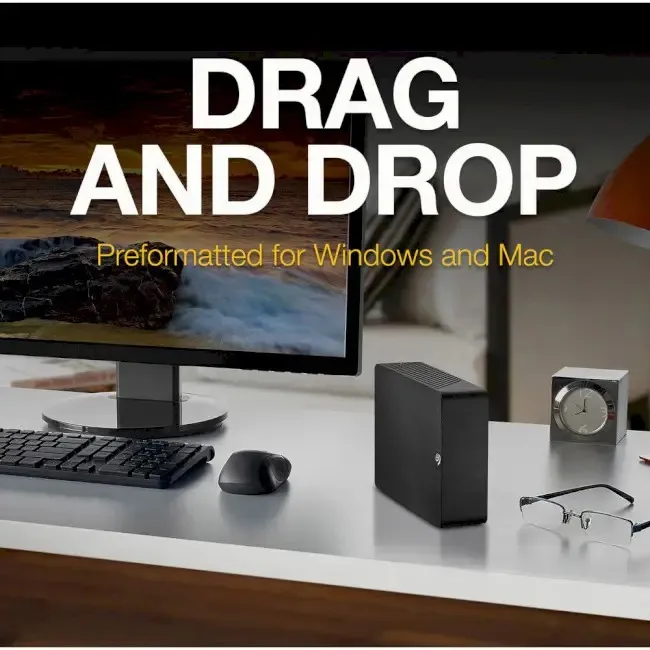 Зовнішній жорсткий диск 3.5" USB 4.0TB Seagate Expansion Desktop Black (STKP4000400) - мініатюра 7