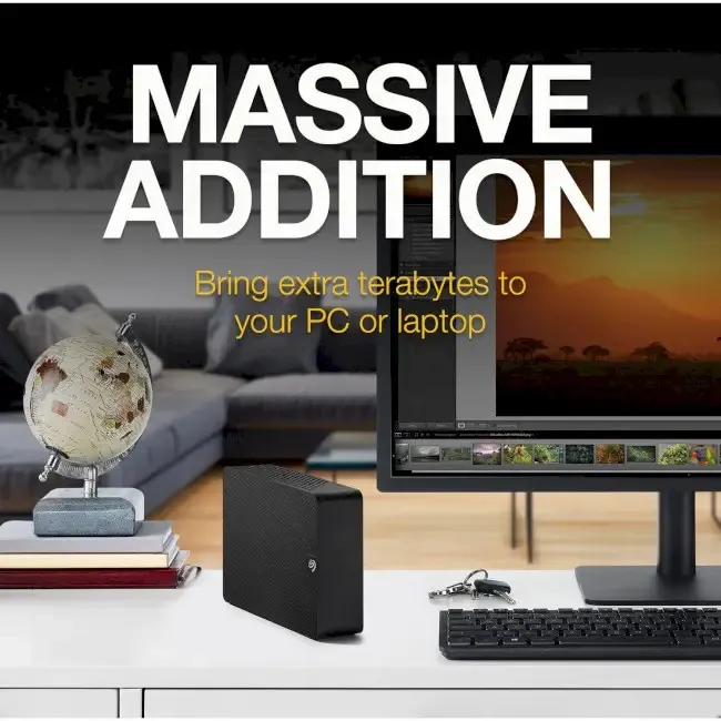 Зовнішній жорсткий диск 3.5" USB 4.0TB Seagate Expansion Desktop Black (STKP4000400) - мініатюра 8
