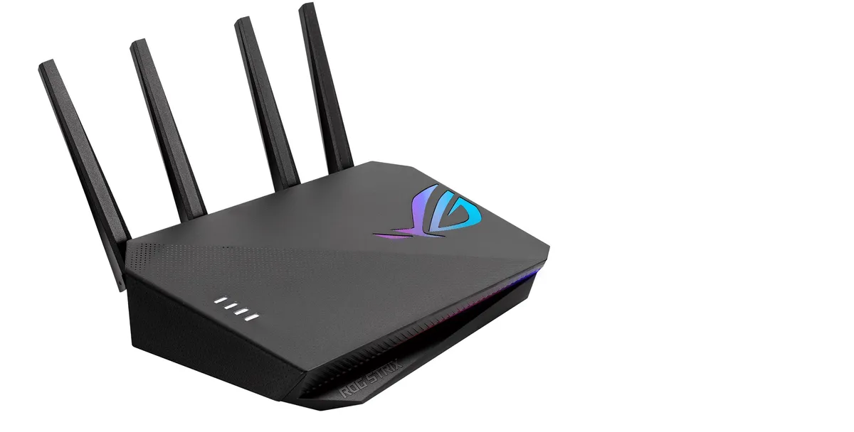 Бездротовий маршрутизатор Asus ROG STRIX GS-AX5400 (90IG06L0-MO3R10) - мініатюра 2