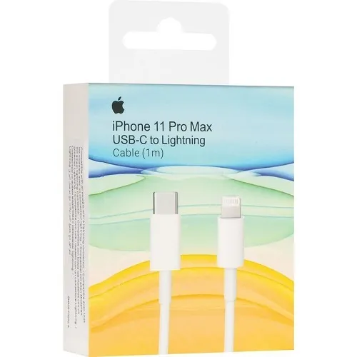 Кабель USB Type-C - Lightning (M/M), 1 м, White (D17198) - зображення 1