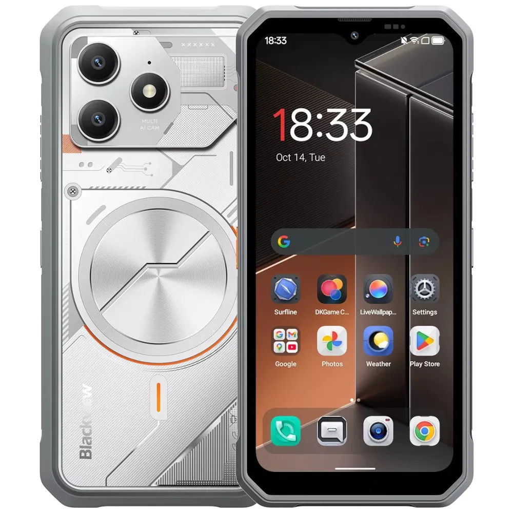 Смартфон Blackview Fort 100 8/128GB Lunar White (6931548325192) - зображення 1
