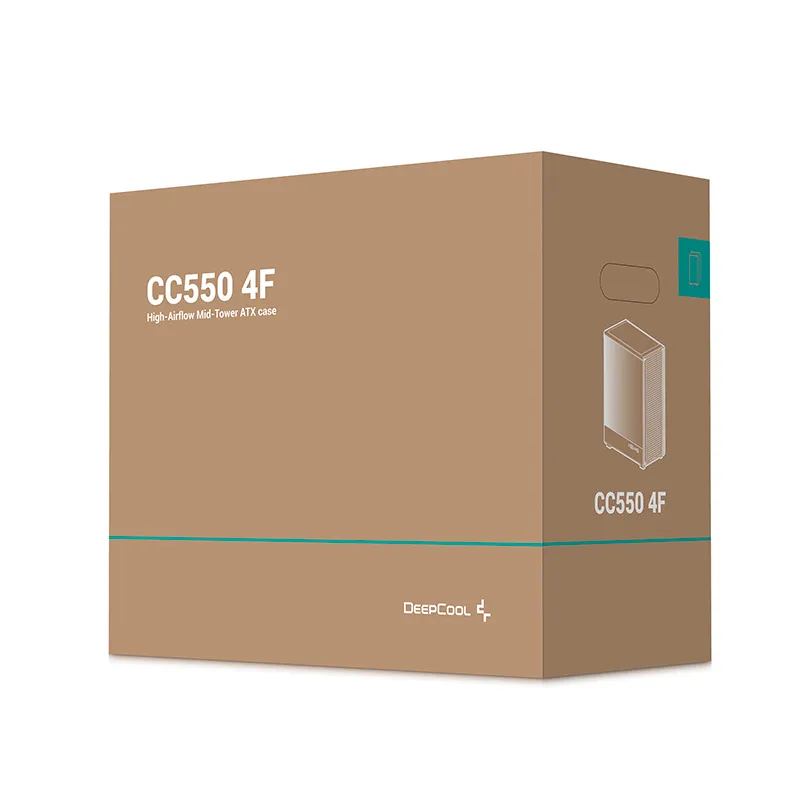 Корпус DeepCool CC550 4F Black (R-CC550BKANA4-G) - мініатюра 12