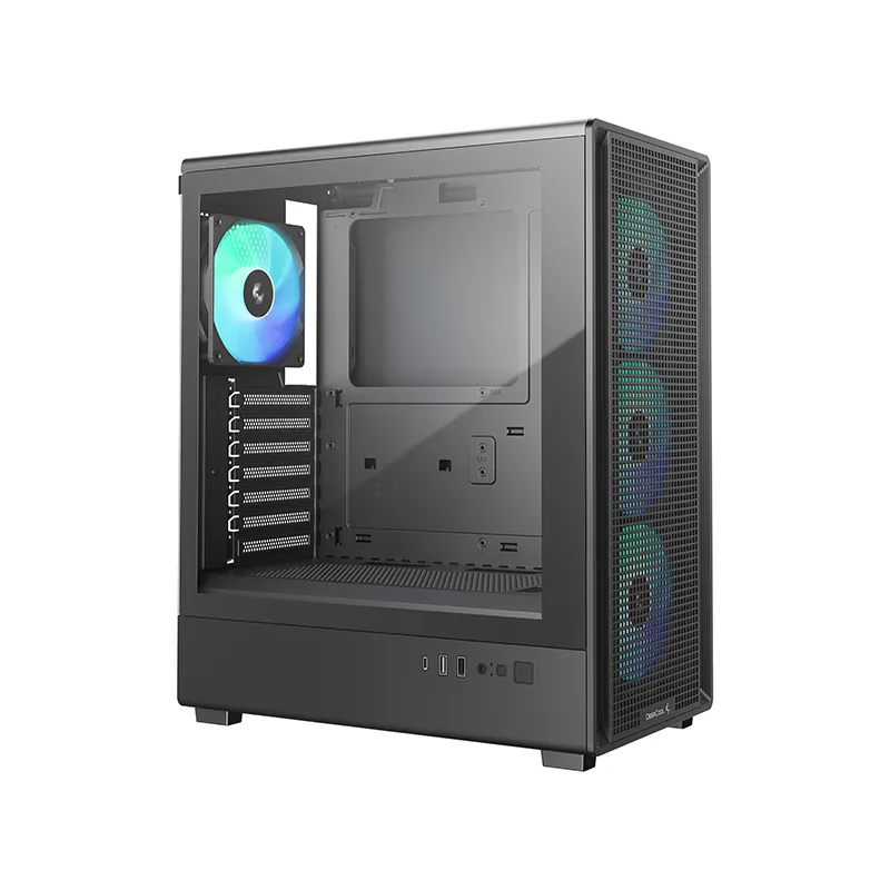 Корпус DeepCool CC550 4F Black (R-CC550BKANA4-G) - мініатюра 2