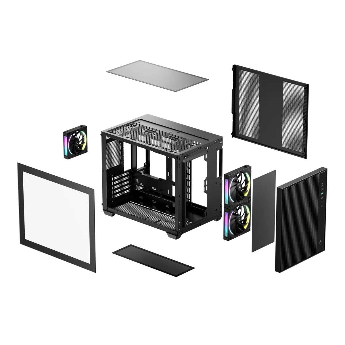 Корпус DeepCool CG330 Mesh 3F Black (R-CG330MESH-BKANM3-G) - мініатюра 10
