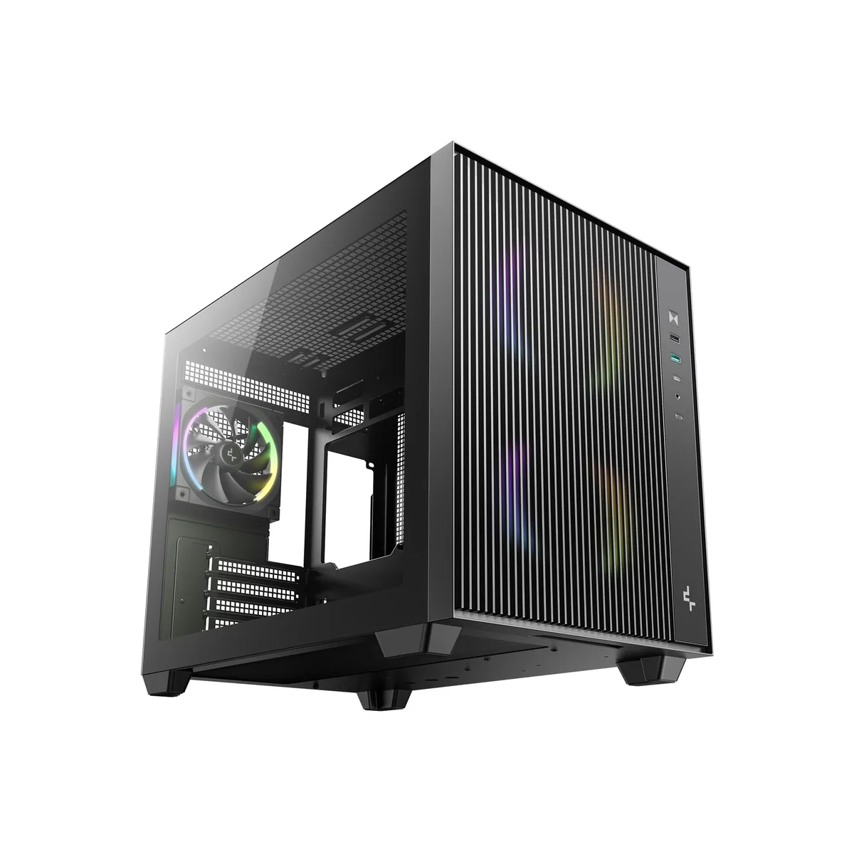 Корпус DeepCool CG330 Mesh 3F Black (R-CG330MESH-BKANM3-G) - мініатюра 2