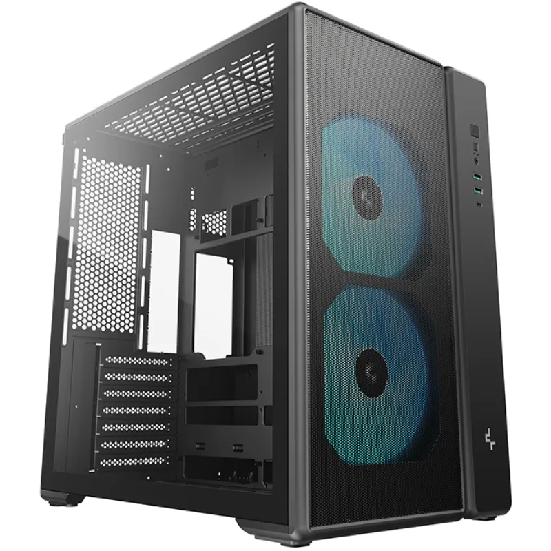 Корпус DeepCool CG590 Mesh 2F Black (R-CG590MESH-BKANA2-G) - зображення 1
