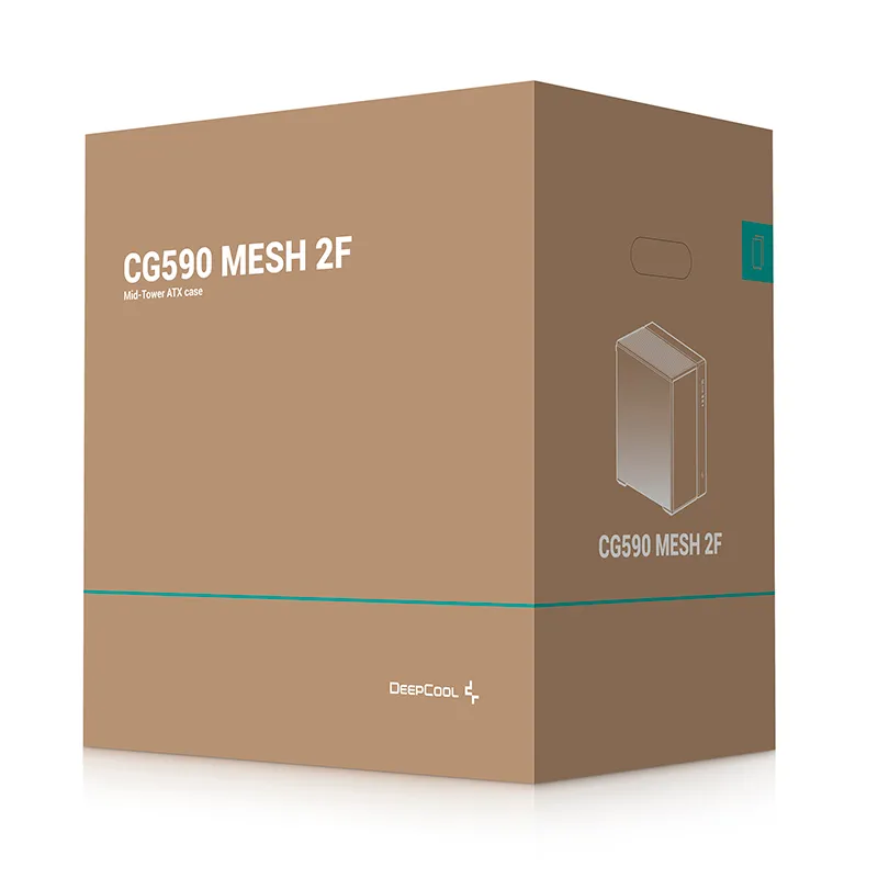 Корпус DeepCool CG590 Mesh 2F Black (R-CG590MESH-BKANA2-G) - мініатюра 12