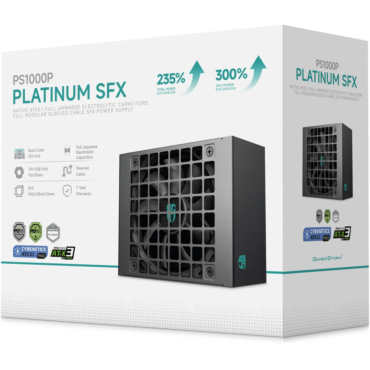 Блок живлення DeepCool GamerStorm PS1000P 1000W (R-PSA00P-FE0B-JGEU) - мініатюра 7
