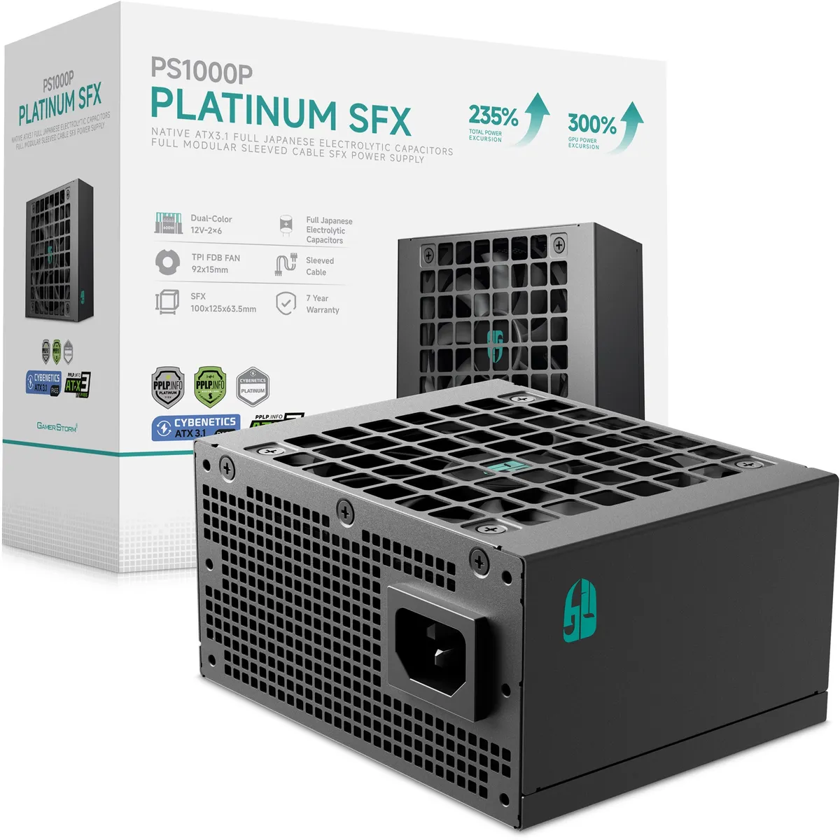 Блок живлення DeepCool GamerStorm PS1000P 1000W (R-PSA00P-FE0B-JGEU) - мініатюра 8