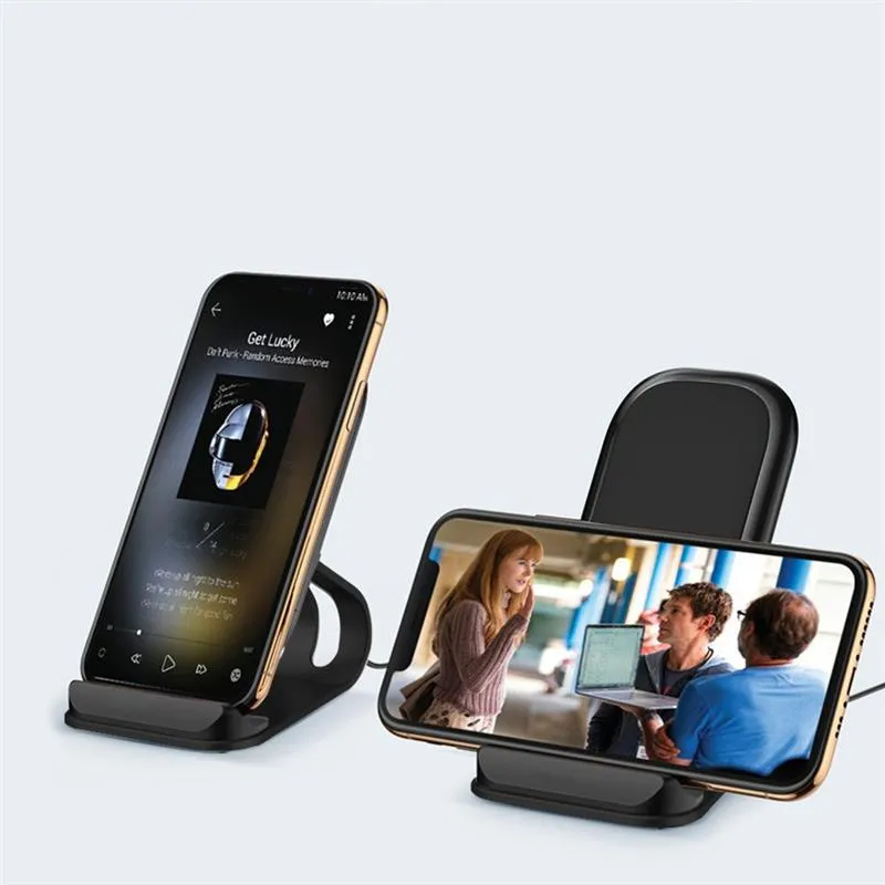 Бездротовий зарядний пристрій ColorWay Wireless Stand 15W Black (CW-CHW31Q-BK) - мініатюра 2