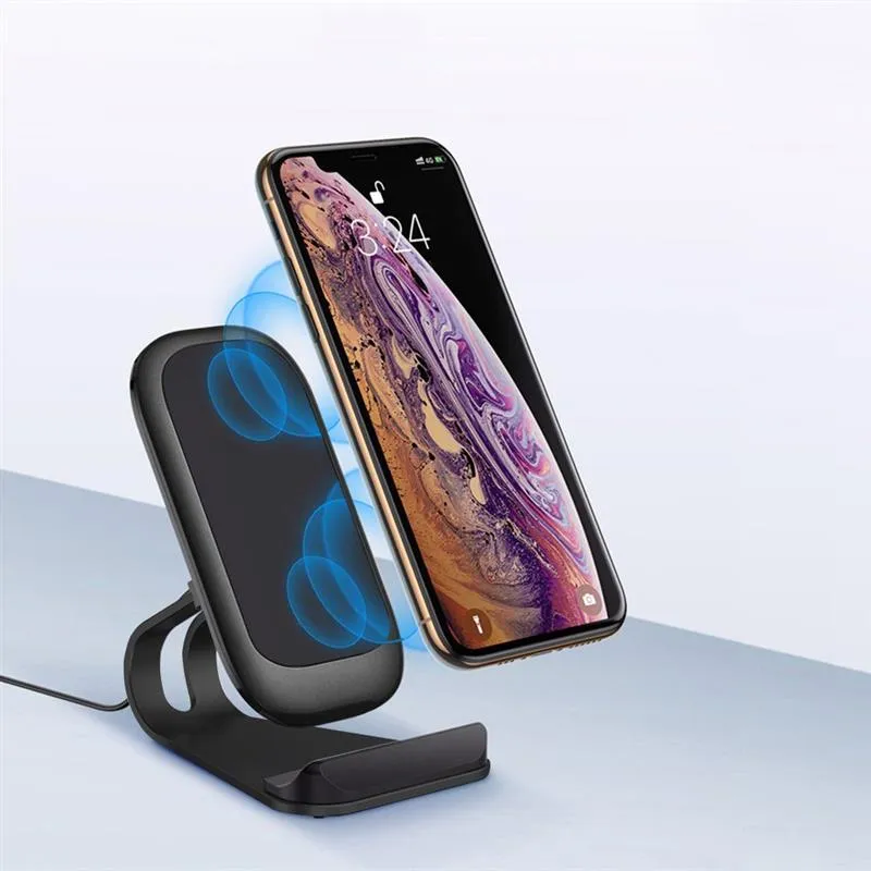 Бездротовий зарядний пристрій ColorWay Wireless Stand 15W Black (CW-CHW31Q-BK) - мініатюра 6