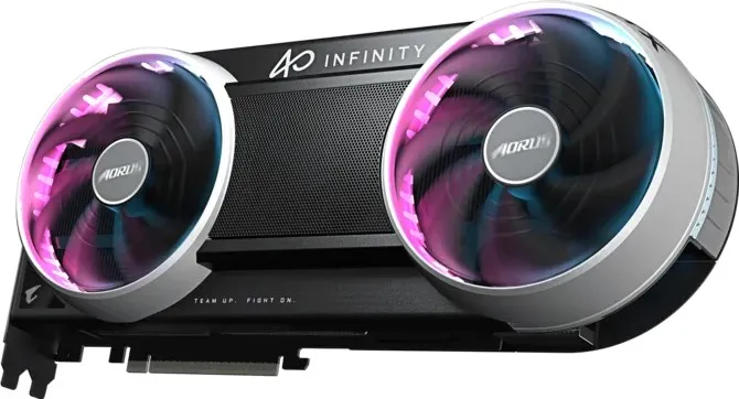 Відеокарта GF RTX 5080 16GB GDDR7 Aorus Infinity Gigabyte (GV-N5080AORUS IF-16GD) - мініатюра 8