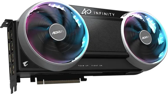 Відеокарта GF RTX 5080 16GB GDDR7 Aorus Infinity Gigabyte (GV-N5080AORUS IF-16GD) - мініатюра 9