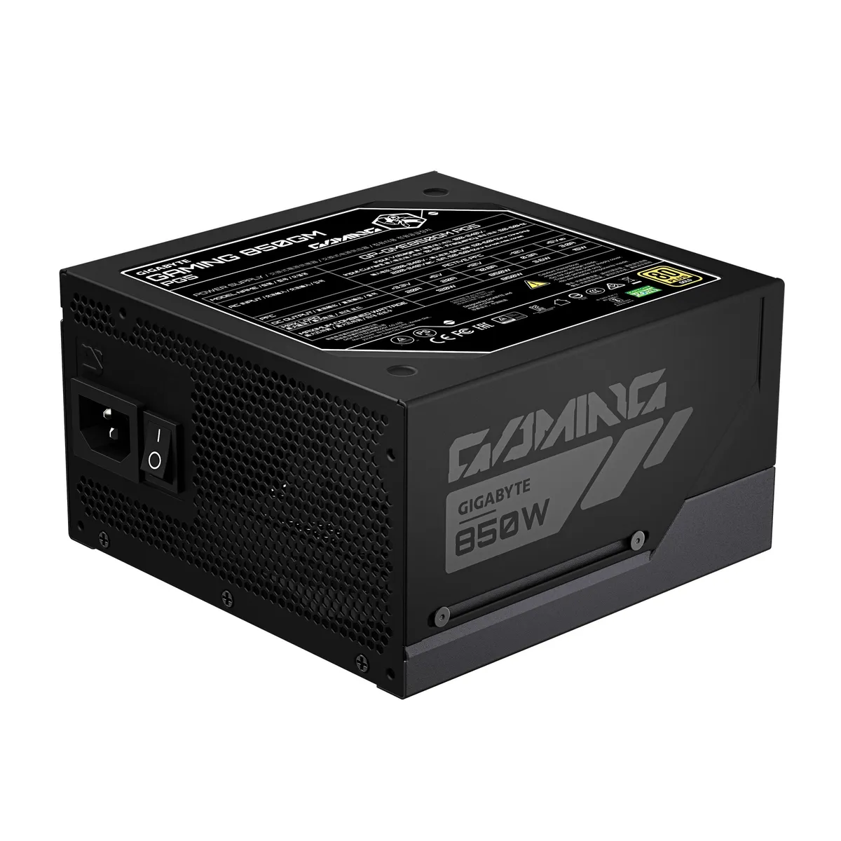 Блок живлення Gigabyte Gaming 850GM PG5 850W (GP-GME850GM PG5) - мініатюра 2