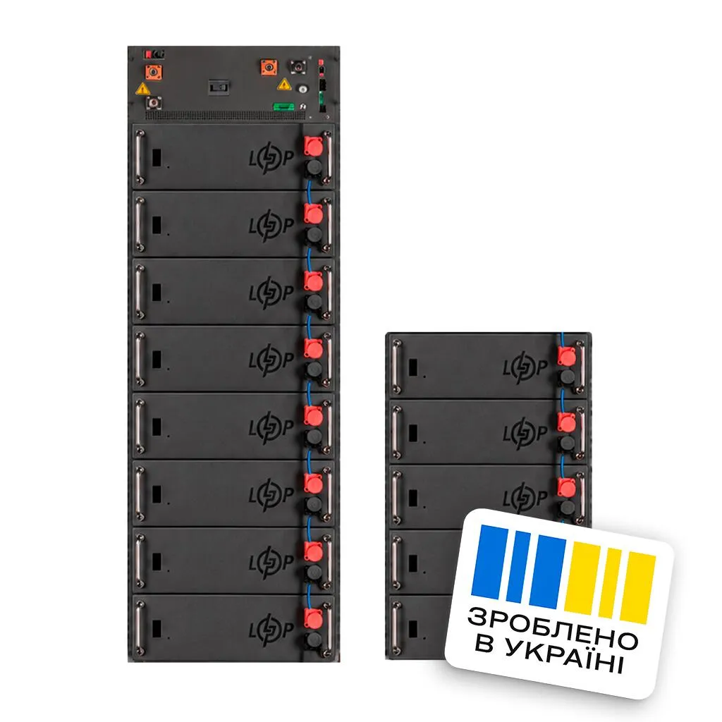 Акумулятор LP LiFePO4 Battery HVM 665,6V 100Ah (66560 Wh) BMS 160А P AB black - зображення 1