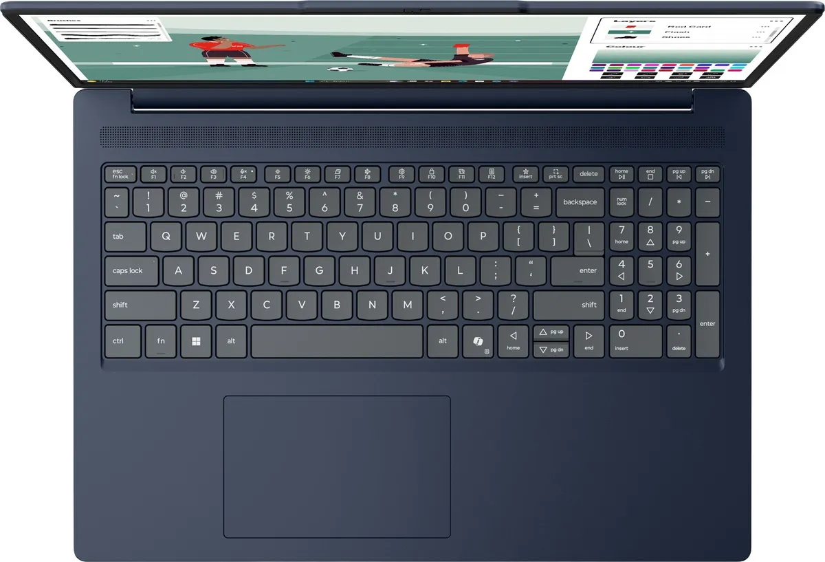 Ноутбук Lenovo IdeaPad Slim 3 16IPH11 (83US006RRA) Cosmic Blue - мініатюра 2