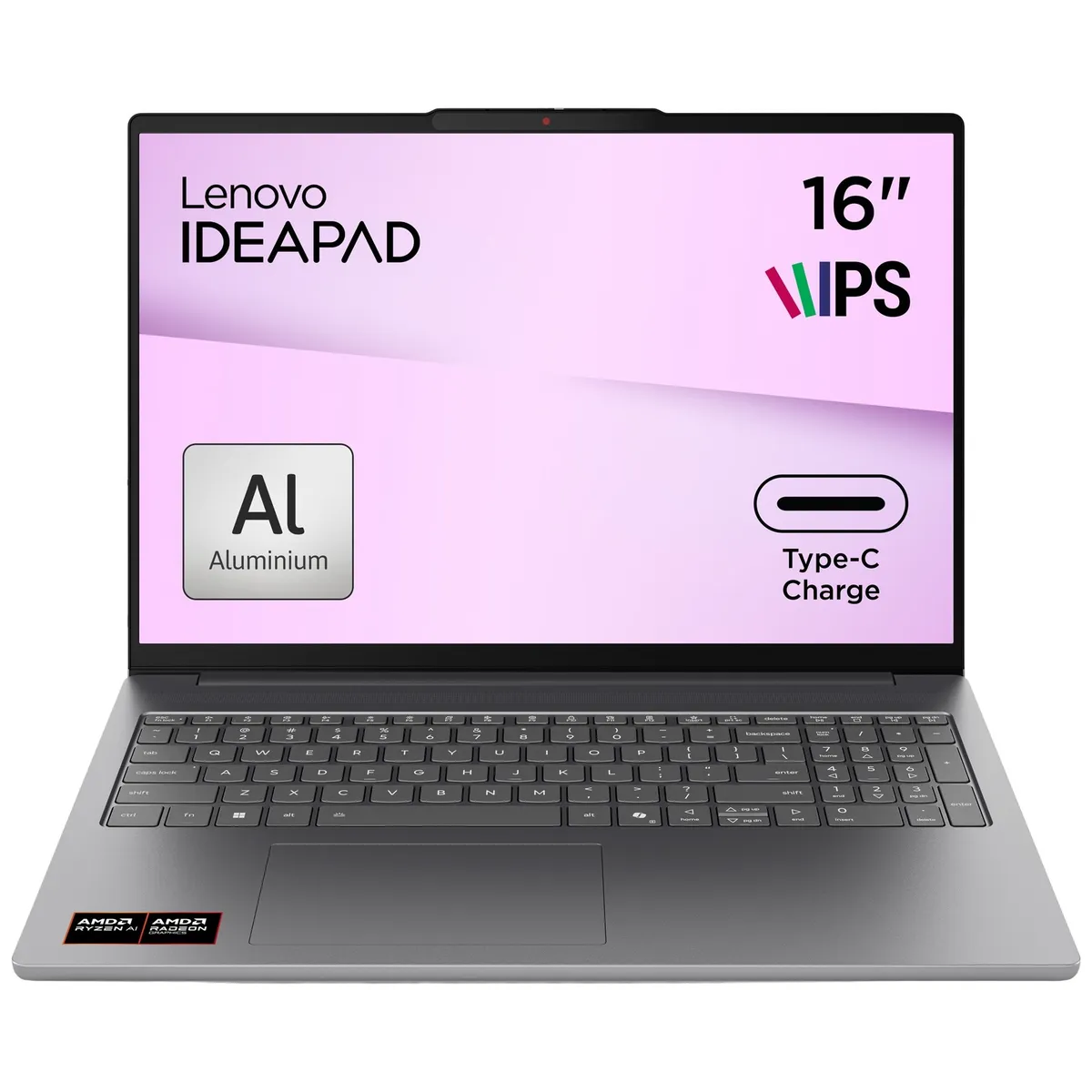 Ноутбук Lenovo IdeaPad Slim 5 16AGP11 (83S2006FRA) Luna Grey - зображення 1