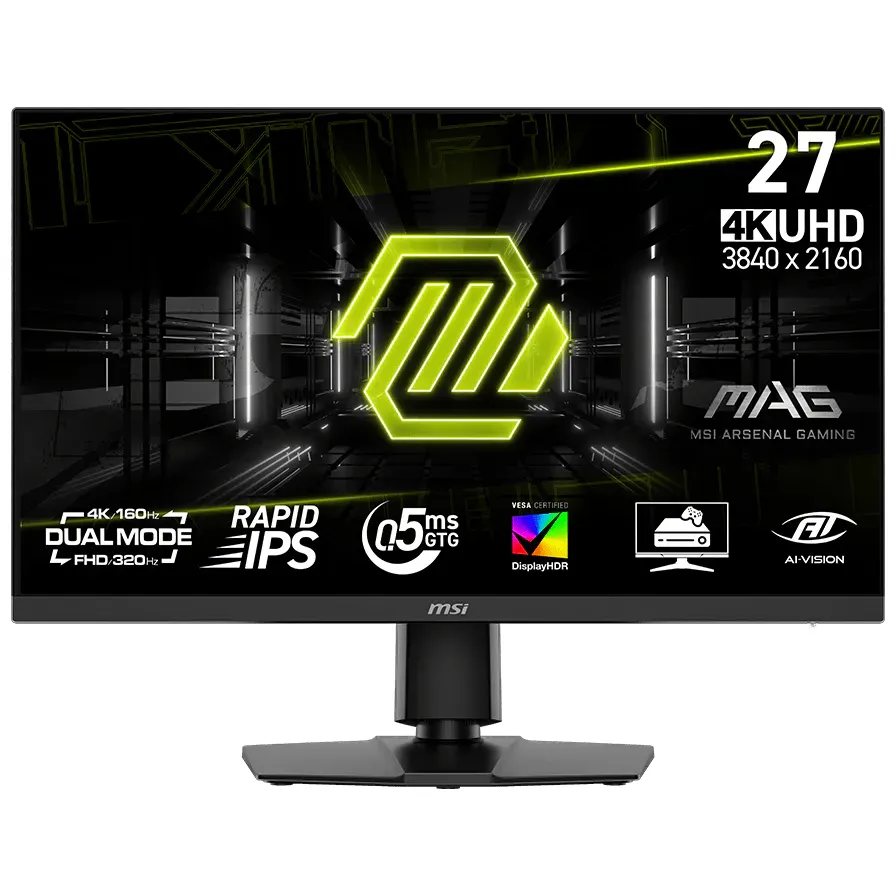 Монітор 27" MSI MAG 272URDF E16 Rapid IPS Black 160Hz - зображення 1