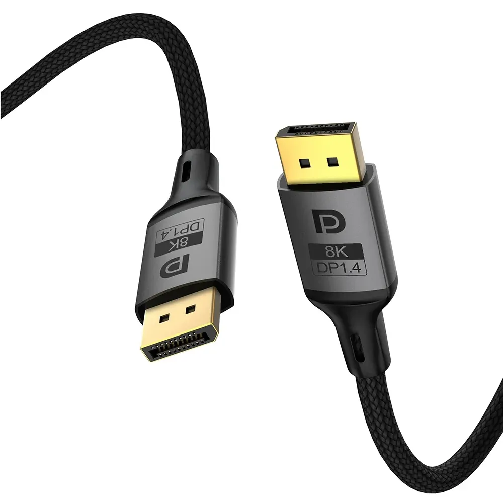 Кабель ColorWay DisplayPort-DisplayPort V1.4 8K 1.5м, Black (CW-CBDP093-BK) - мініатюра 10