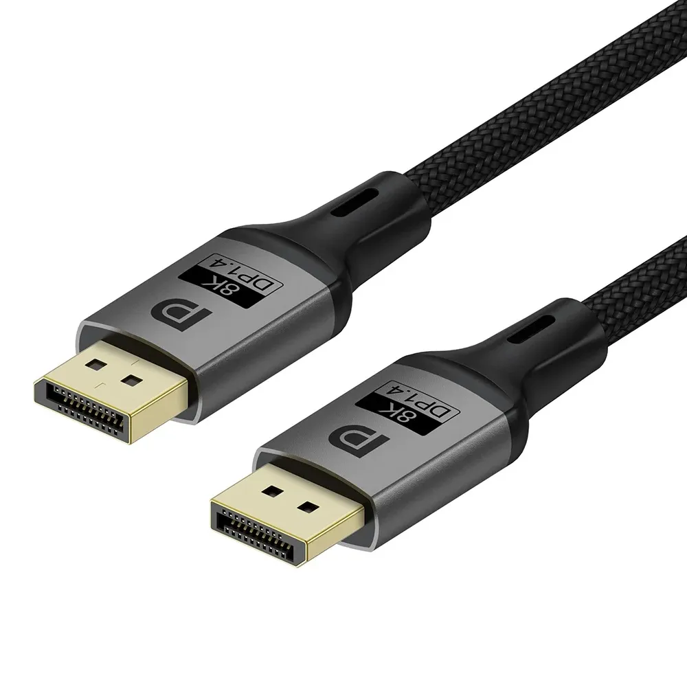 Кабель ColorWay DisplayPort-DisplayPort V1.4 8K 1.5м, Black (CW-CBDP093-BK) - мініатюра 11