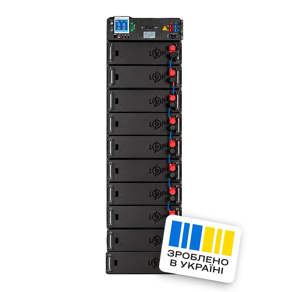 Акумулятор LP LiFePO4 Battery HVM 512V 100Ah (51200 Wh) BMS 125А AB black - зображення 1