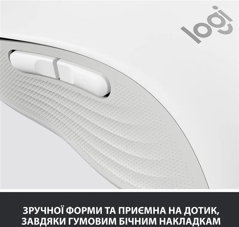 Миша бездротова Logitech Signature M650 Off-White (910-006255) - мініатюра 7