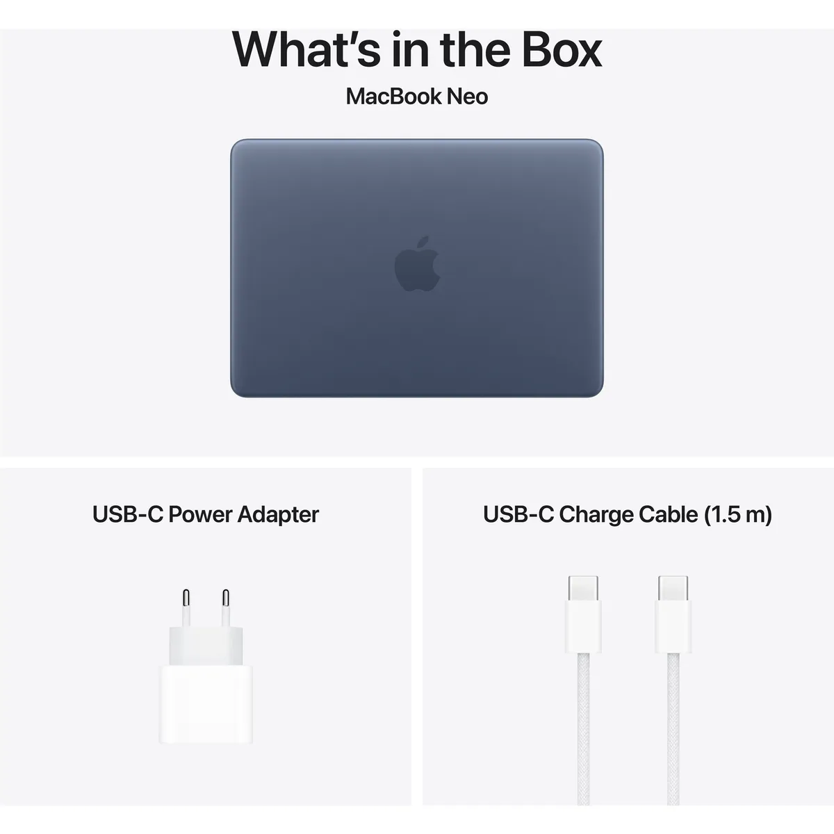 Ноутбук Apple MacBook Neo 13" A18 Pro 8/256GB 2026 (MHFF4UA/A) Indigo - мініатюра 3