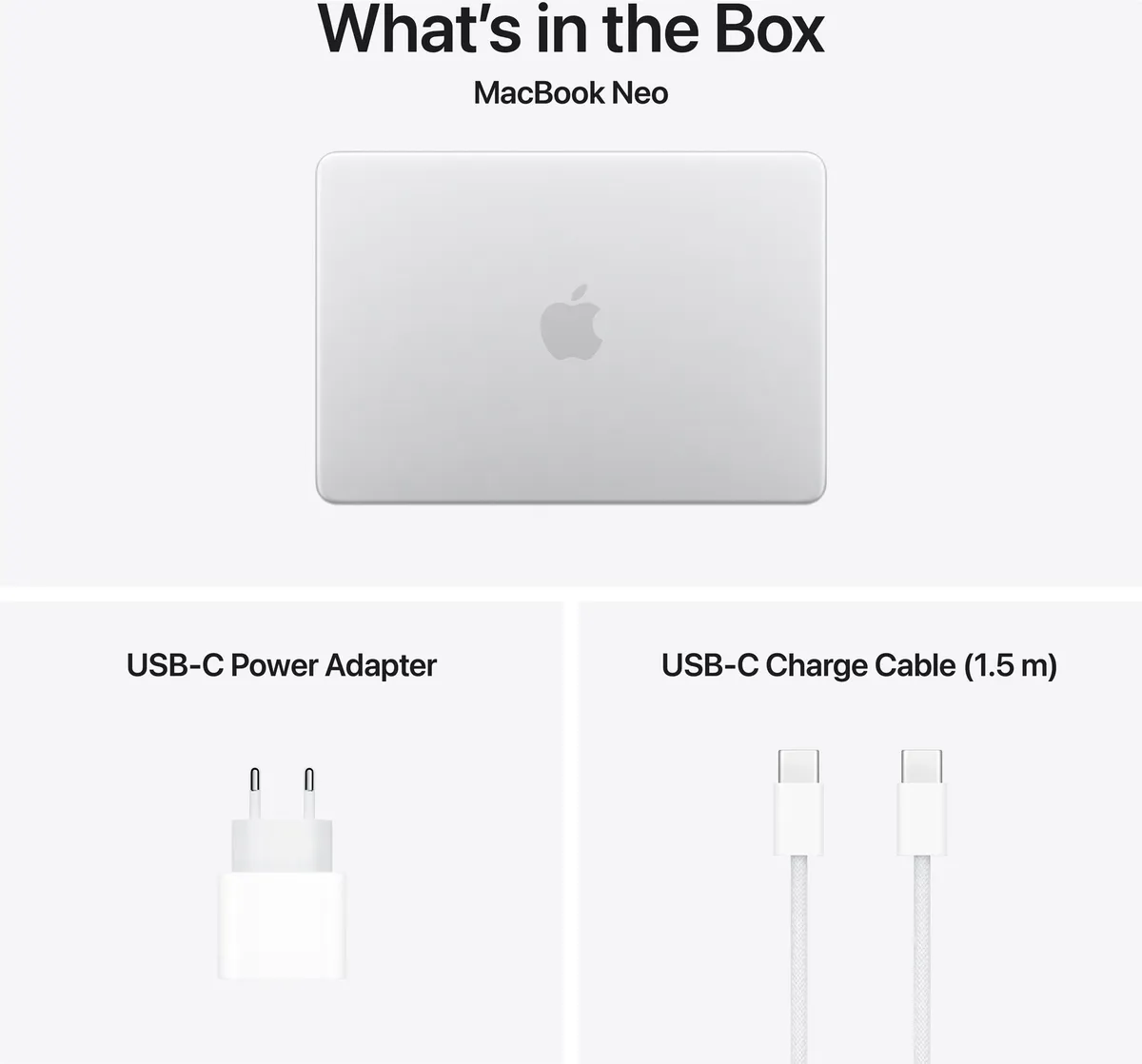 Ноутбук Apple MacBook Neo 13" A18 Pro 8/256GB 2026 (MHFA4UA/A) Silver - мініатюра 5
