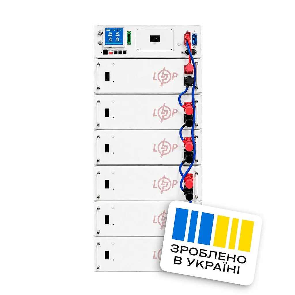 Акумулятор LP LiFePO4 Battery HVM 307,2V 100Ah (30720 Wh) BMS 125А AB white - зображення 1