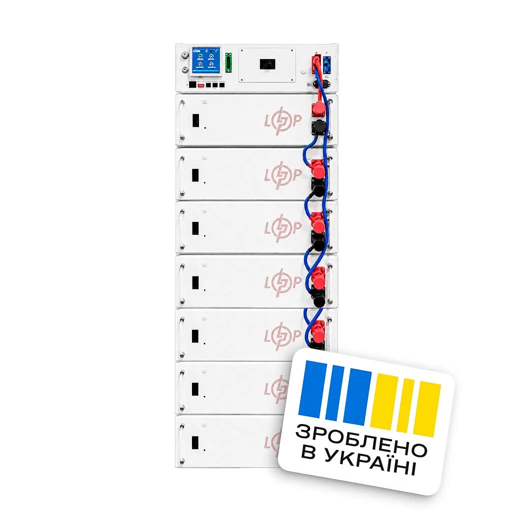 Акумулятор LP LiFePO4 Battery HVM 358,4V 100Ah (35840 Wh) BMS 125А AB white - зображення 1