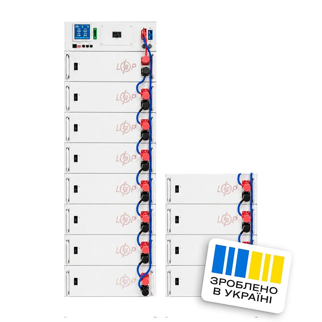 Акумулятор LP LiFePO4 Battery HVM 614,4V 100Ah (61440 Wh) BMS 160А P AB white - зображення 1