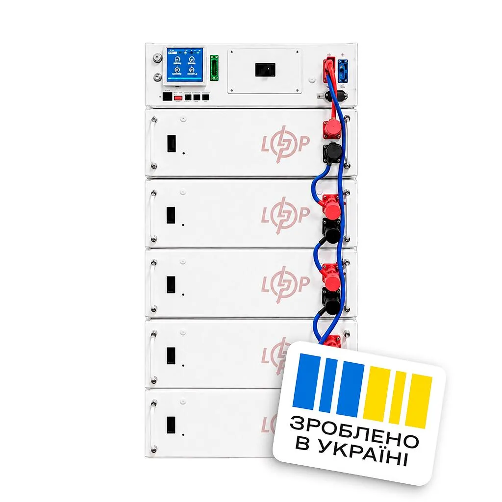 Акумулятор LP LiFePO4 Battery HVM 256V 100Ah (25600 Wh) BMS 125А AB white - зображення 1