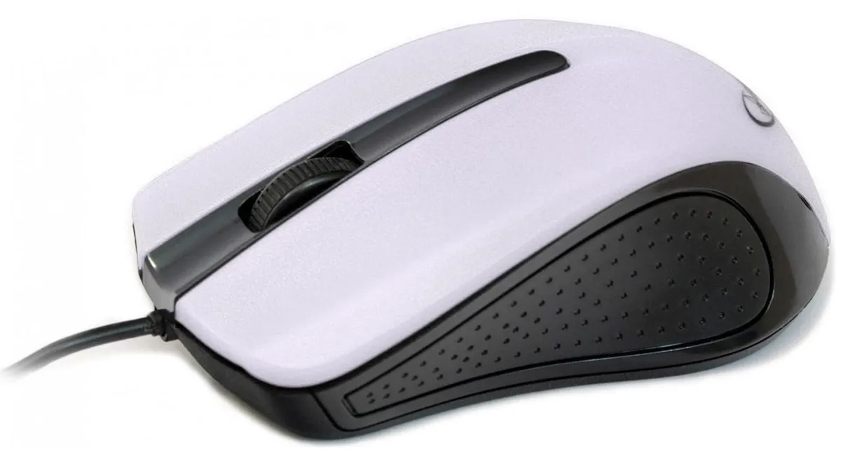 Миша Gembird MUS-101-W White - зображення 1