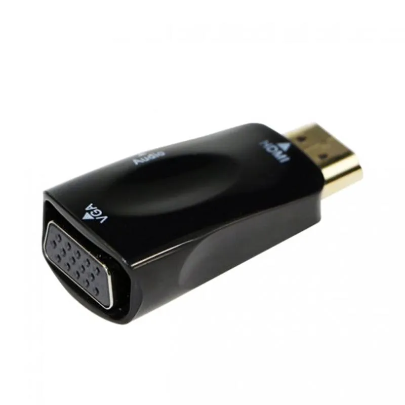 Адаптер Cablexpert HDMI - VGA V 1.4 (M/F), Black (A-HDMI-VGA-02) - мініатюра 2