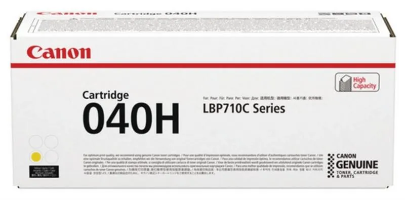 Картридж Canon 040H LBP710/712 Yellow (0455C001) - зображення 1