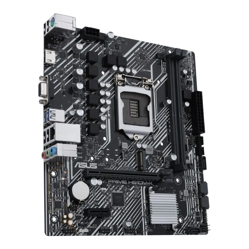 Материнська плата Asus Prime H510M-K Socket 1200 - мініатюра 3